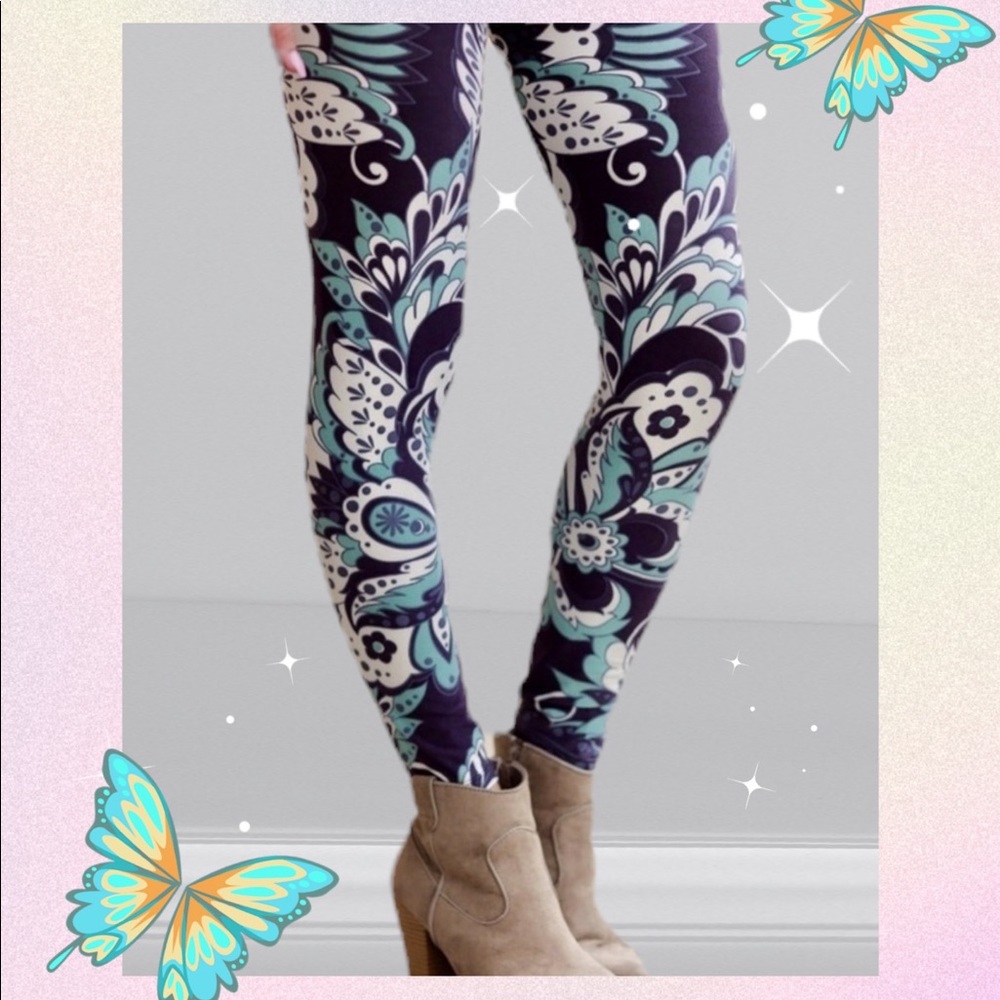 NEW✔️ SOFT LEGGINGS in 🦋Wings Designs,,(OSFM 0~12)